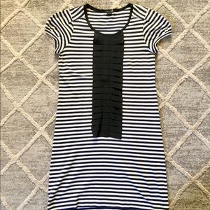 Theory striped dress Sz Petite